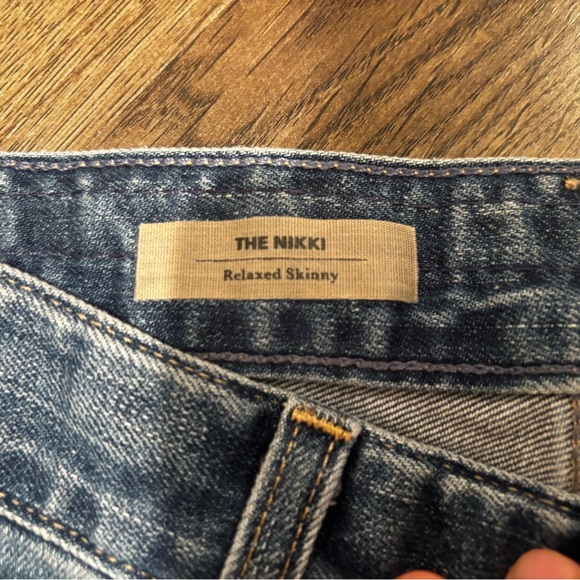 Ag Adriano Goldschmied Classic Blue Jeans basic denim size 25 relaxed skinny - Picture 3 of 12